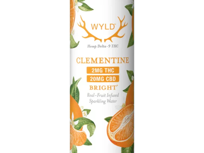 Low-Dose Clementine CBD:THC Sparkling Water | Bright
