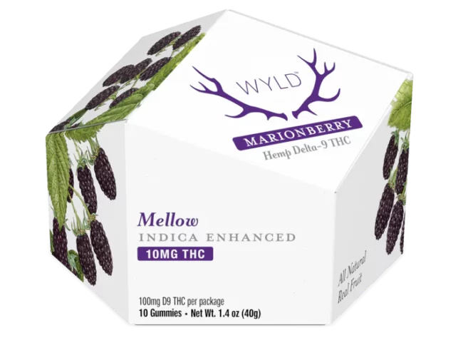 Wyld Marionberry THC Gummies