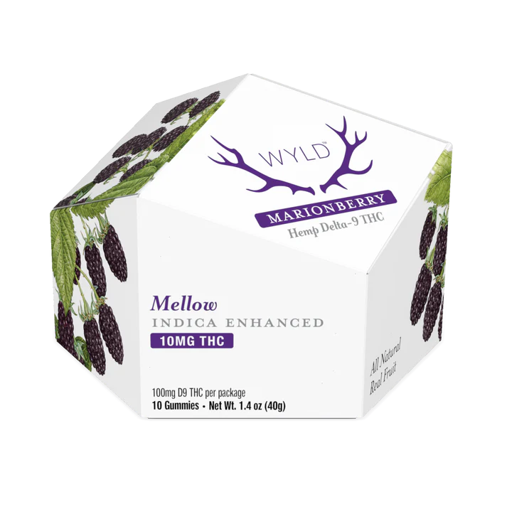 Wyld Marionberry THC Gummies