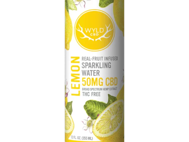 Lemon CBD Sparkling Water