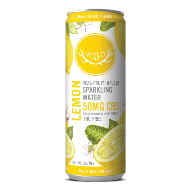 Lemon CBD Sparkling Water