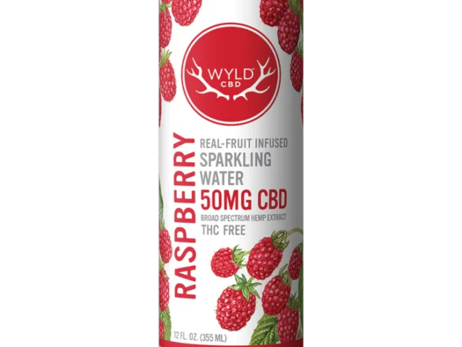 Raspberry CBD Sparkling Water