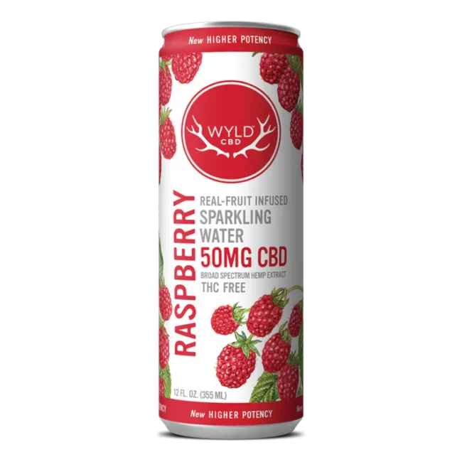 Raspberry CBD Sparkling Water